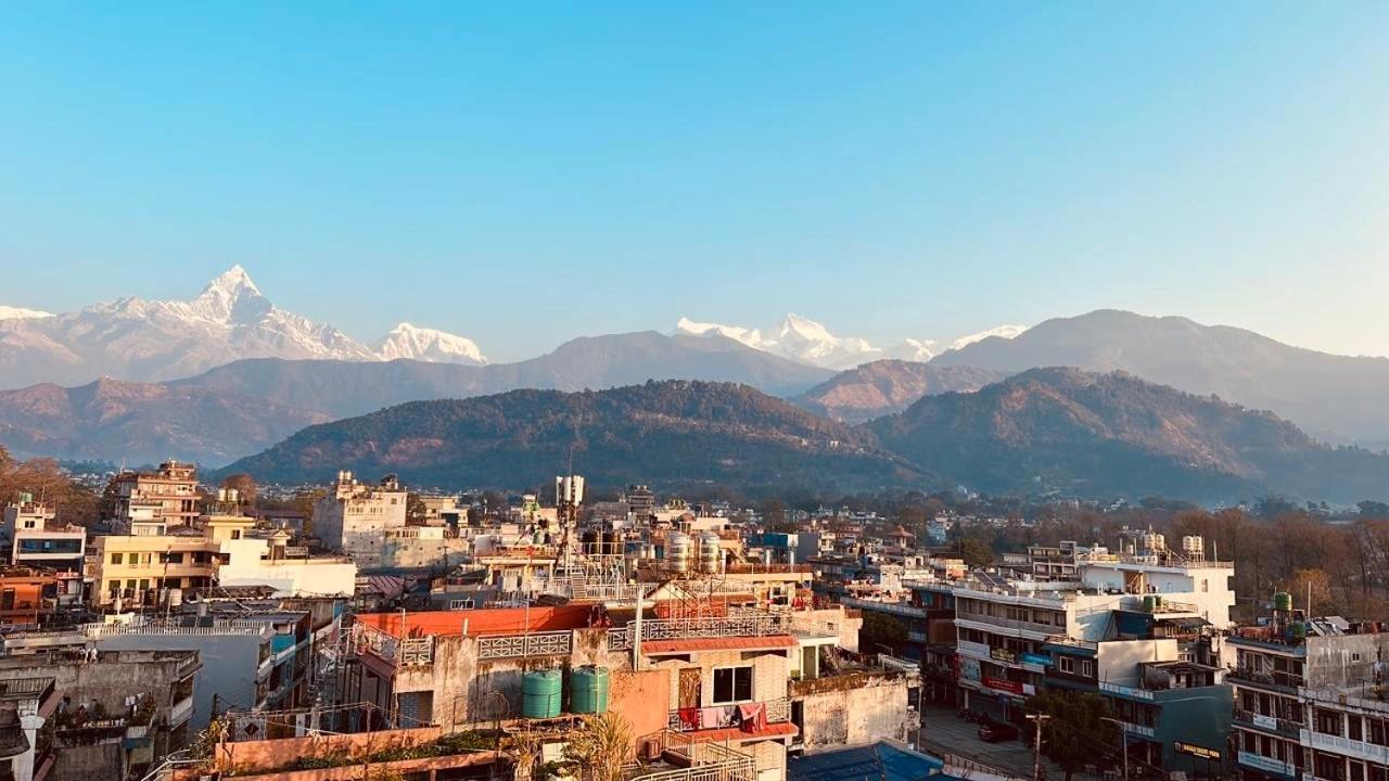 Penthouse 3 Bedroom Apartment With A Beautiful View Pokhara Bagian luar foto