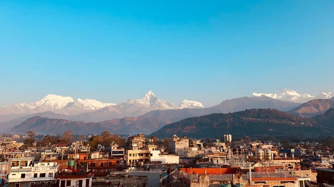 Penthouse 3 Bedroom Apartment With A Beautiful View Pokhara Bagian luar foto