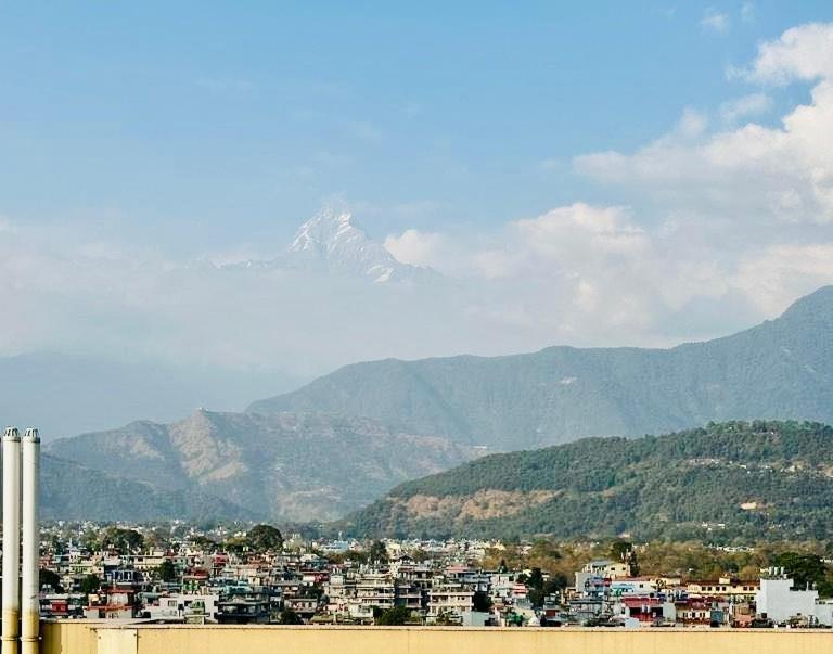 Penthouse 3 Bedroom Apartment With A Beautiful View Pokhara Bagian luar foto