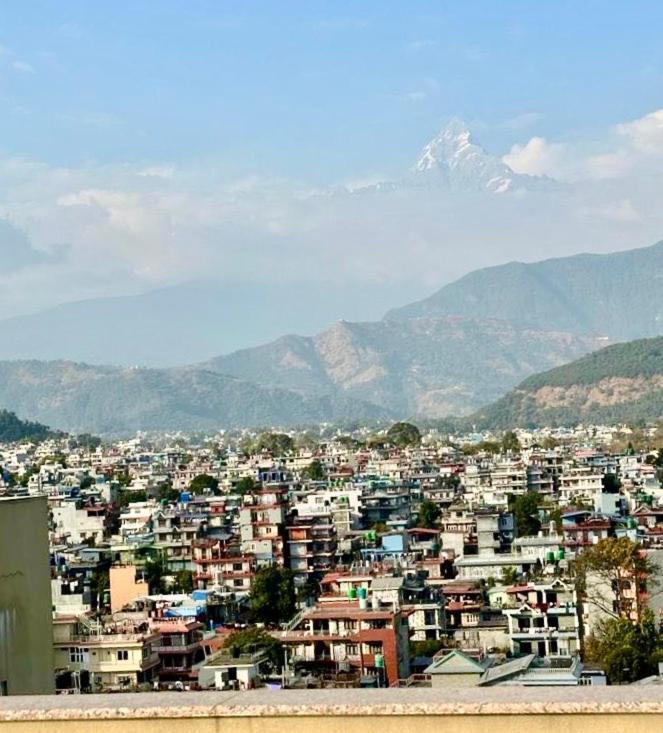 Penthouse 3 Bedroom Apartment With A Beautiful View Pokhara Bagian luar foto